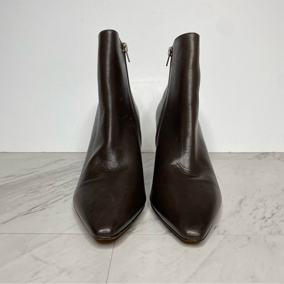 Vince Camuto Cammen Pointed Toe Brown Bootie 10 10 1/2 - Picture 2 of 14
